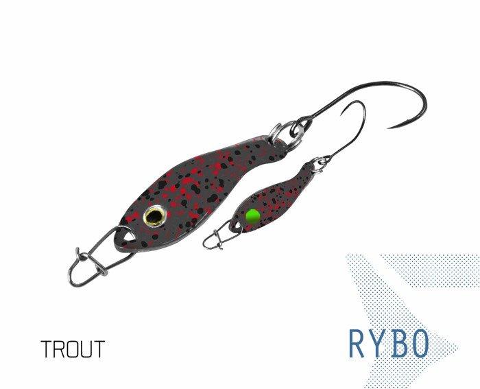 Delphin plandavka RYBO 0.5g Trout Hook #8