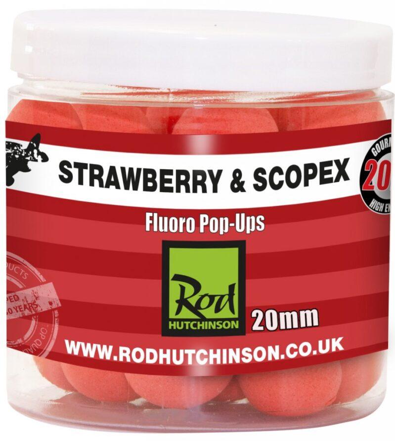 RH Fluoro Pop-Ups Strawberry & Scopex  20mm